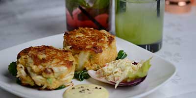 georges healthy dish crab